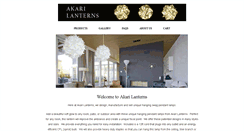 Desktop Screenshot of akarilanterns.com